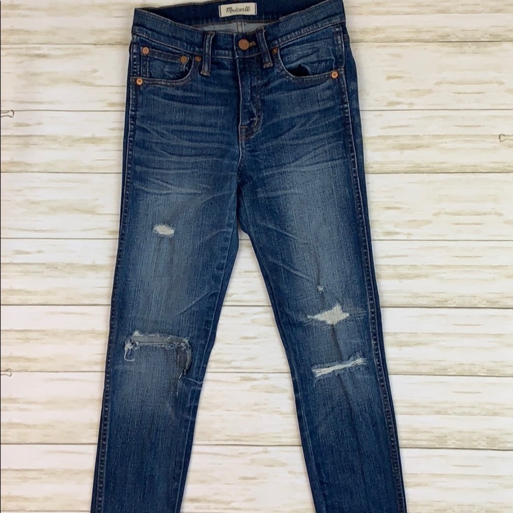 Madewell 9” High Riser Skinny Skinny Jeans - Picture 4 of 9